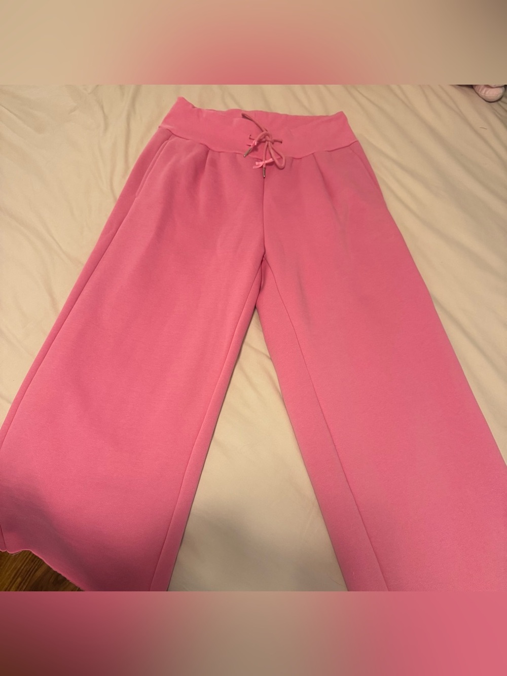 Sold Out @hoesforbasics Basic Hoes Plush Pink Sweatpants Size L
